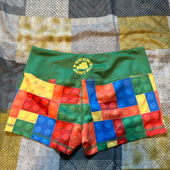 Feed Me Fight Me Shorts - Small - New Without Tags - Picture 3 of 3